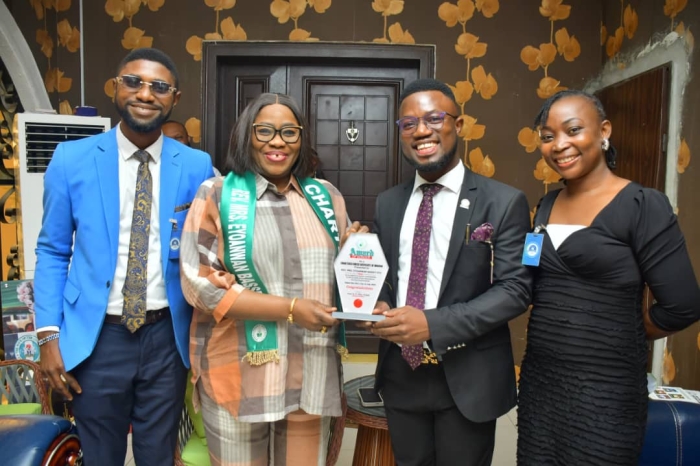 COURTESY CALL ON HER EXCELLENCY, BISHOP DR. EYOANWAN BASSEY OTU, CGAN, FIRST LADY OF CROSS RIVER STATE.